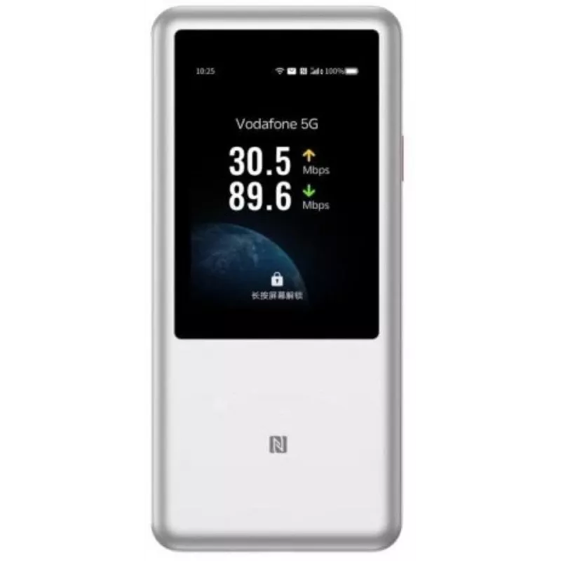 Belaidis maršrutizatorius ZTE U60 Pro dviejų juostų Wi‑Fi 802.11ac, 3600 Mbit/s, 10000 mAh baterija, baltas, vidinės antenos