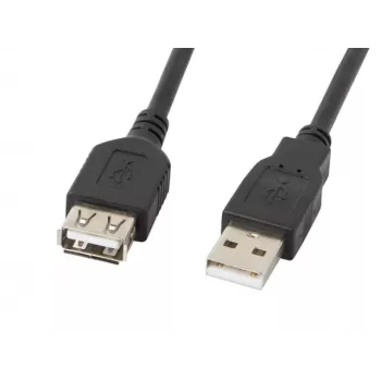 Lanberg CA-USBE-10CC-0050-BK USB ilginimo laidas 5 m USB 2.0 USB A juodas
