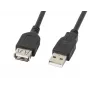 Lanberg CA-USBE-10CC-0050-BK USB ilginimo laidas 5 m USB 2.0 USB A juodas