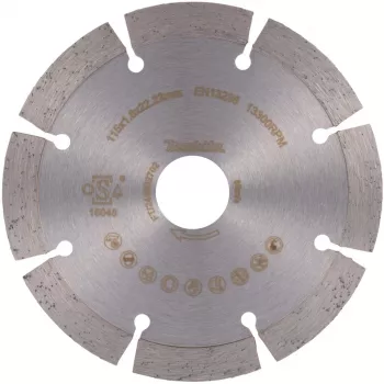 Makita D-80070 deimantinis diskas 115x22,23 mm DIAMAK (D-80070)