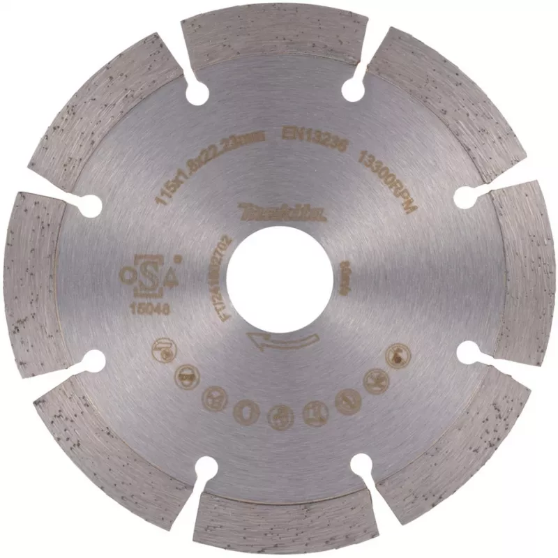 Makita D-80070 deimantinis diskas 115x22,23 mm DIAMAK (D-80070)