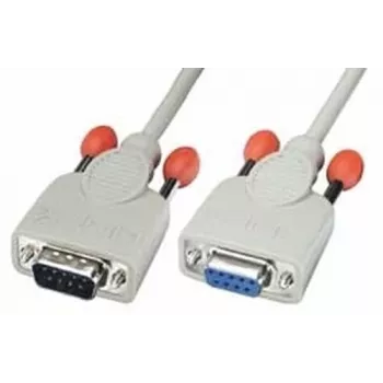 Lindy 0,5 m RS232 laidas, signalinis laidas 0,5 m, pilka