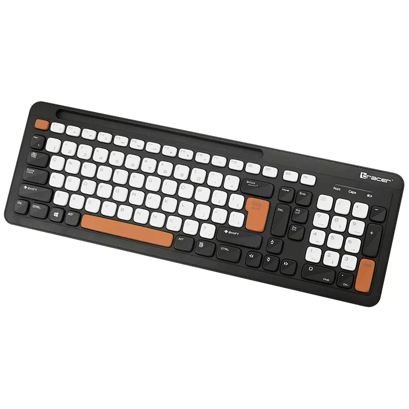 Tracer Greg RF belaidė pilno formato klaviatūra, 2,4 GHz, juoda