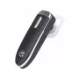 Manhattan Bluetooth ausinė su viena ausine, įmontuotu mikrofonu ir valdymo mygtukais, juoda, 10 h veikimo laikas, 10 m atstumas, USB-A įkrovimo laidas, Bluetooth 4.0, 3 metų garantija