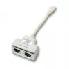 Tinklo skirstytuvas EFB Elektronik K5122.015 Vyriškas/Moteriškas Cat5e 10/100BASE-TX Baltas
