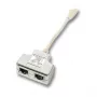 Tinklo skirstytuvas EFB Elektronik K5122.015 Vyriškas/Moteriškas Cat5e 10/100BASE-TX Baltas