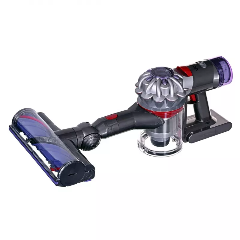 Dyson V8 Advanced 2-in-1 belaidis dulkių siurblys su akumuliatoriumi, sausas, be maišelio, nikelio/sidabro spalvos