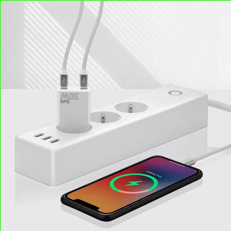 Maitinimo adapteris everActive SC-385Q Super Slim QC 4 greitas įkrovimas