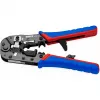 Knipex 97 51 13 kabelių presavimo įrankis, juoda, mėlyna, raudona