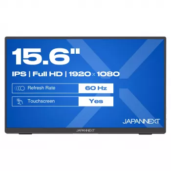JAPANNEXT JN-MD-I156FHDR-T nešiojamas monitorius 15.6 colio Full HD LED liečiamu ekranu