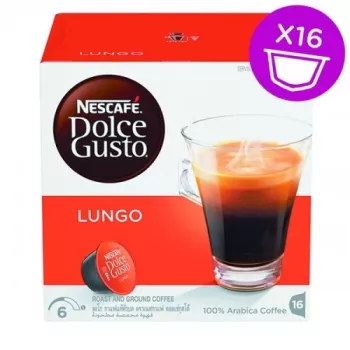 Nescafe Dolce Gusto Lungo kavos kapsulės, 16 vnt.