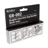 Laikiklis vaizdo plokštei Lian Li GB-002 Plieninis Universalus 128,4 mm x 104 mm, juodas, palaiko 2 GPU