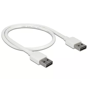 USB kabelis USB 2.0 DeLOCK 85192 0,5 m baltas