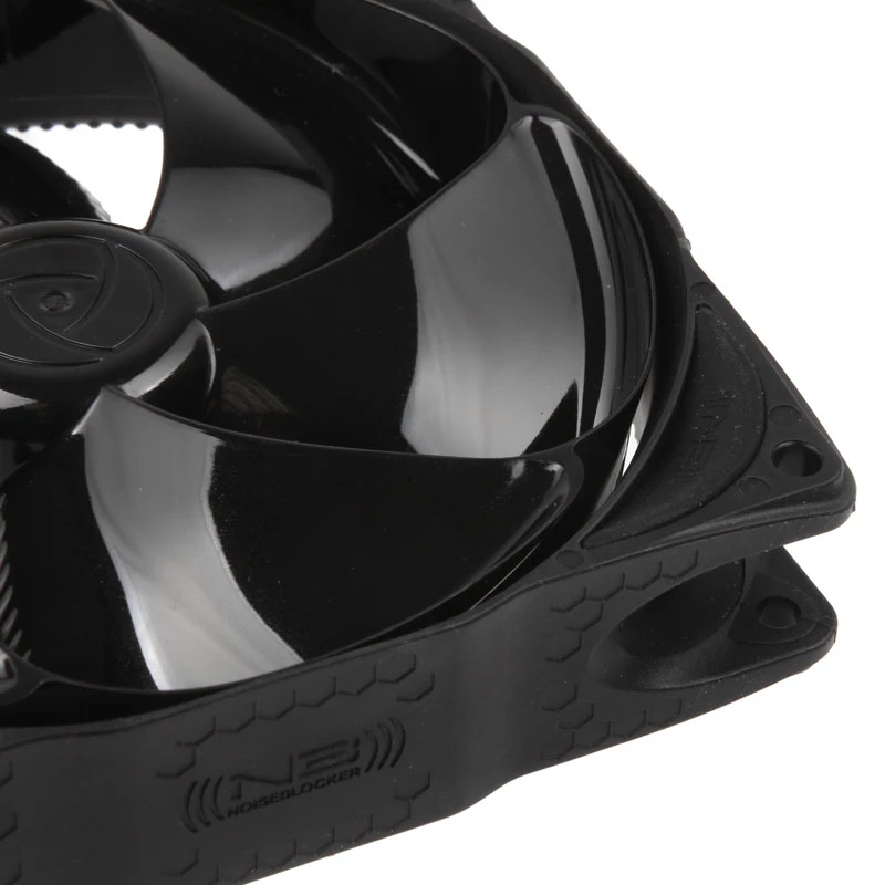 NOISEBLOCKER NB-eLoop B12-PS Black Edition 120mm PWM 3 vnt. rinkinys