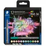 Teptukinis rašiklis Staedtler Pigment Arts Pastel Spalvos 12 vnt.