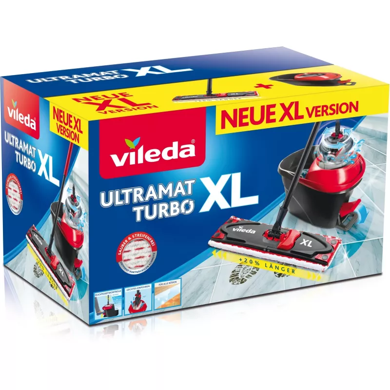 Šluotų sistema Vileda Ultramax Turbo XL