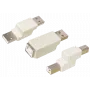 Lyties keitiklis ShiverPeaks BS77046 USB A į USB B juodas