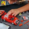 LEGO Speed Champions Ferrari F40 Supercar statomas modelis su vairuotojo minifigūrėle, 9+ metų vaikams