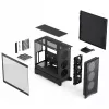 Korpusas Fractal Design Pop 2 Air Black TG Midi Tower — ATX, 3x 120 mm priekiniai ventiliatoriai, palaiko 2,5 colio ir 3,5 colio diskus