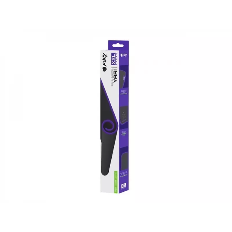 Pelės kilimėlis FURY YARI SPEED XXL juodas 1200x600 mm