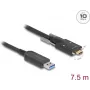 Aktyvus optinis kabelis DeLOCK 83201 USB 10 Gbps Type-A į Type-C 7,5 m
