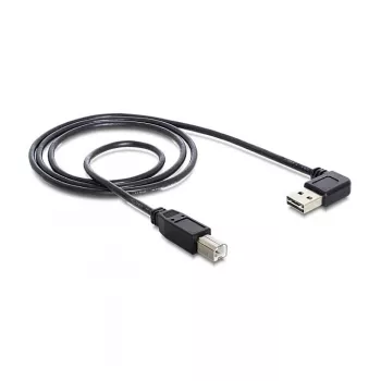 USB kabelis DeLOCK 3 m USB 2.0 A–B, kištukas/kištukas, juodas
