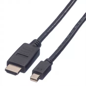 Mini DisplayPort kabelis VALUE Mini DP-HDTV M/M 2 m