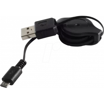 USB laidas ShiverPeaks BS14-18001 1m USB A Micro-USB B Juodas