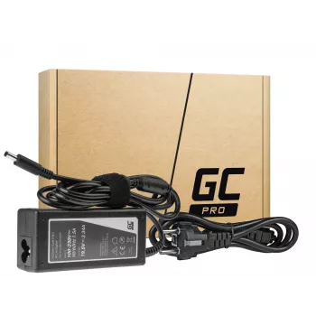 Maitinimo adapteris Green Cell AD75AP 65W 19,5V 3,34A, skirtas Dell nešiojamiesiems kompiuteriams, vidaus naudojimui, juodas