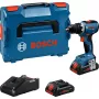 Belaidis gręžtuvas-suktuvas Bosch GSR 18V-65 su 2x 4,0 Ah akumuliatoriais