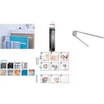 Pakabinamas rankšluosčių laikiklis žiedas TESA 40234-00000-00 nerūdijantis plienas 50 mm plotis 420 mm gylis 80 mm aukštis