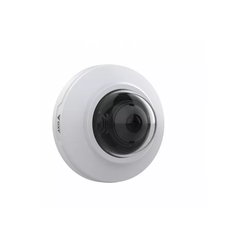 Axis M3088-V 02375-001 IP saugos kamera, mini kupolas, 8 MP, patalpoms, IK08 atspari vandalizmui, balta