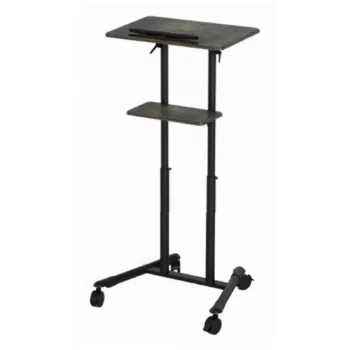 Stovas stovimam darbui Gembird TVS-DESK-01-BK Juodas 20 kg 1110-1345 mm