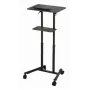 Stovas stovimam darbui Gembird TVS-DESK-01-BK Juodas 20 kg 1110-1345 mm