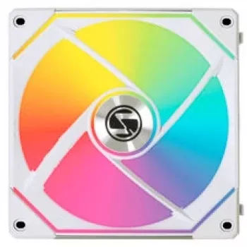 Lian Li UNI FAN SL-INF 140 ARGB Reverse Blade PWM ventiliatorių rinkinys, baltas