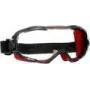 Apsauginiai akiniai 3M GoggleGear 6000, neoprenas, juodi/raudoni