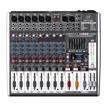 Behringer X1222USB garso maišytuvas 4 kanalai