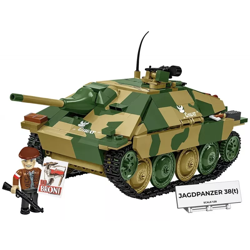 Cobi Blocks Jagdpanzer 38t Brave konstruktorius, 731 detalė