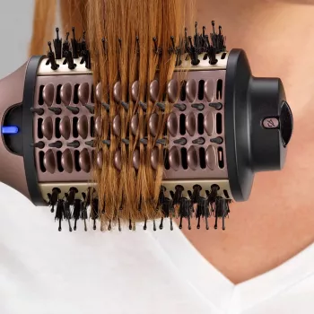 BaByliss AS95E Air Power Volume karšto oro šepetys Champagne 1000 W