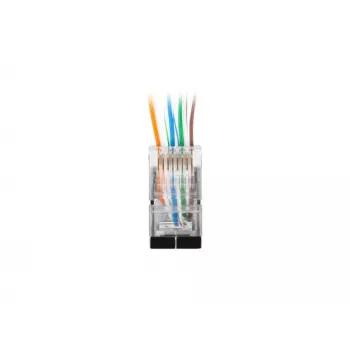 Lanberg PLS-6000EZ RJ-45 kištukas, kategorija 6, FTP, pilkas