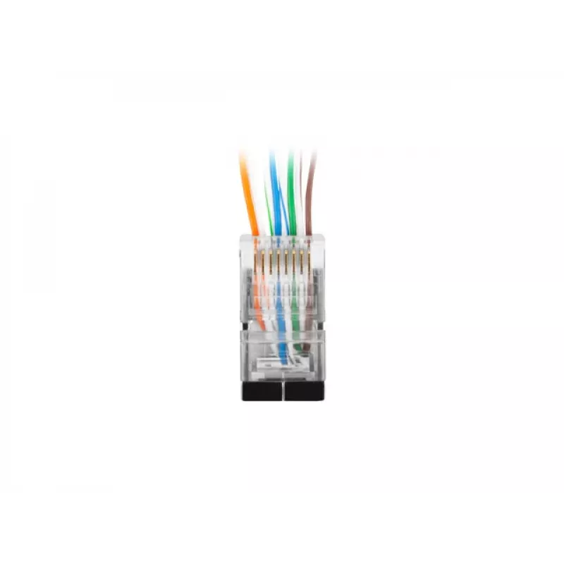 Lanberg PLS-6000EZ RJ-45 kištukas, kategorija 6, FTP, pilkas