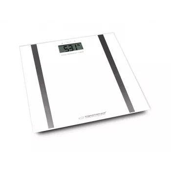 Asmeninės kūno svorio svarstyklės Esperanza Samba EBS018W – elektroninės, 180 kg, baltos