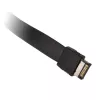 Akasa Low Profile PCI Bracket Adapter USB 3.1 Type C - juodas - Adapteris - Skaitmeniniai/Duomenys