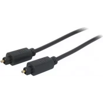 shiverpeaks 5,0 m Toslink – Toslink – TOSLINK – Kištukas – TOSLINK – Kištukas – Auksinis – Juodas (BS69004-5.0)