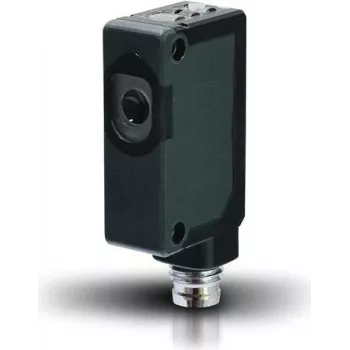 Fotoelektrinis jutiklis Datalogic S3Z-PR-5-FG01-PD — juodas, polikarbonatinis korpusas, IP67, 11×31×19 mm