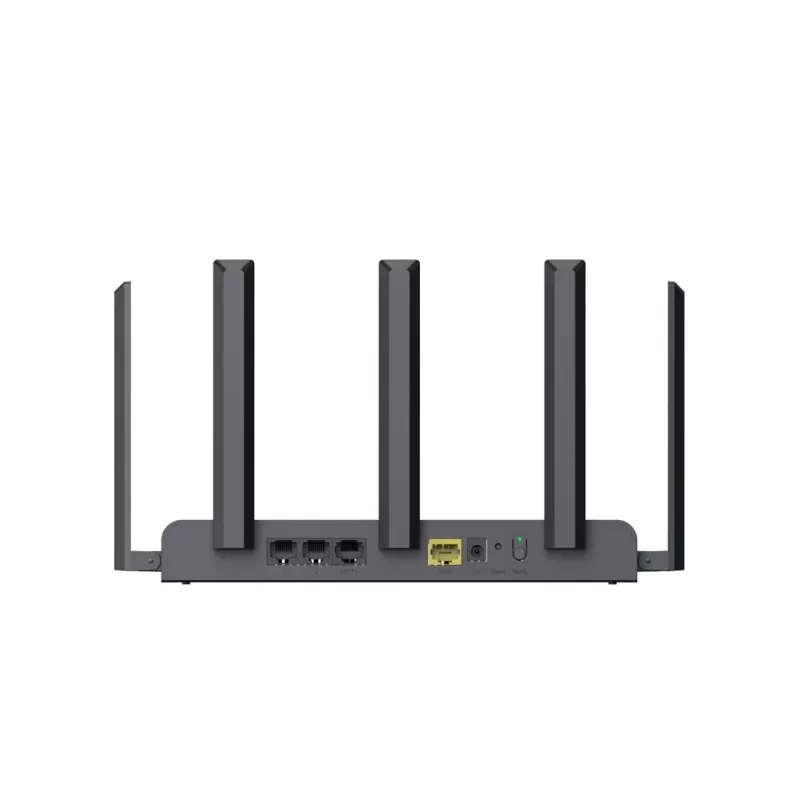 Stalininis maršrutizatorius RUIJIE RG-EW1300G Dviejų juostų Wi‑Fi 5 1300Mbps, MediaTek MT7621, 3x Gigabit LAN, 5 išorinės antenos