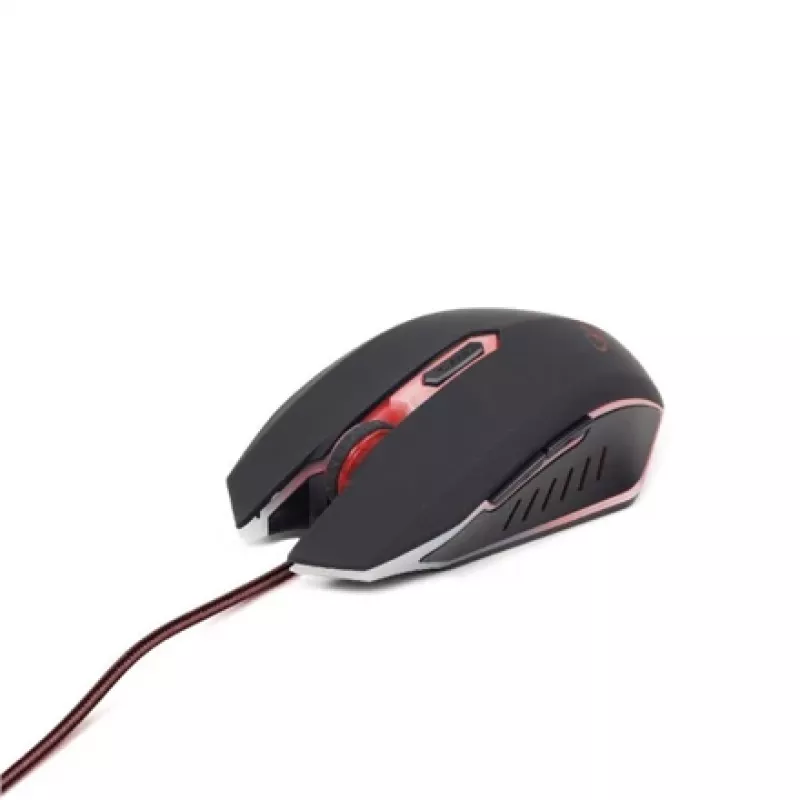 PELĖ USB OPTINĖ ŽAIDIMŲ / RAUDONA MUSG-001-R GEMBIRD