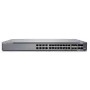 Juniper EX4100-24P valdomas L3 prieigos jungiklis, 24x 10/100/1000BaseT PoE+, 4x 10G SFP+, 4x 25G SFP28, pertekliniai ventiliatoriai, 1x AC maitinimo šaltinis JPSU-920-AC-AFO, standartinė programinė įranga, TAA atitikmuo