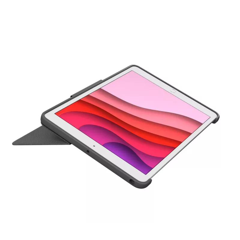 Klaviatūrinis dėklas Logitech Combo Touch, skirtas iPad 7, 8 ir 9 kartoms