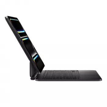 Apple Magic Keyboard QWERTY anglų juoda belaidė klaviatūra su trackpad